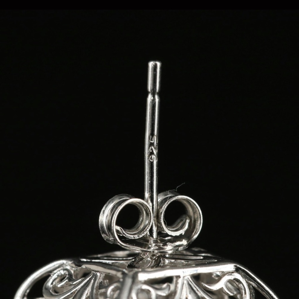 Diamond earrings 1 CTW - Picture 4 of 7